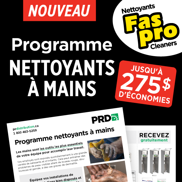 Programme - Nettoyants à mains