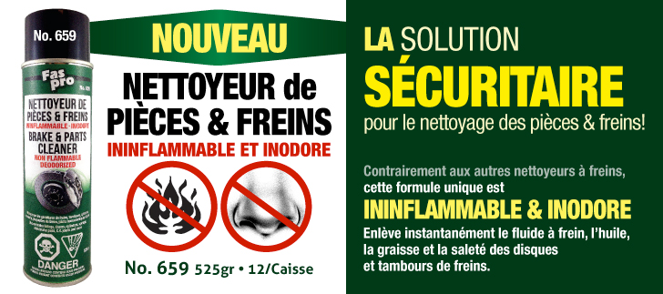 Nettoyeur de pièces & Freins ininflammable