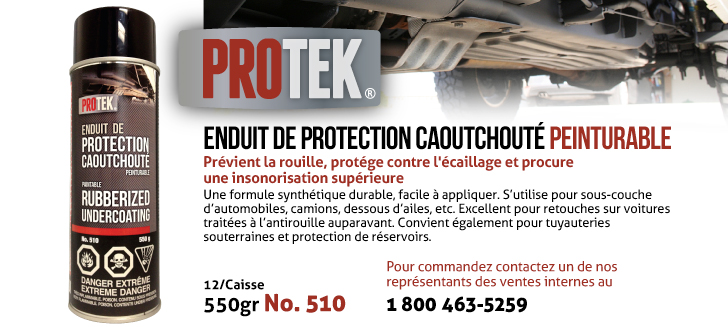 Enduit de protection caoutchuté
