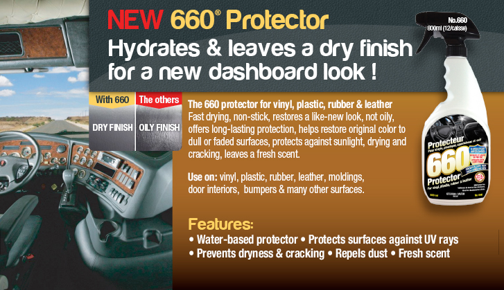 Protecteur pour tableau de bord No,660