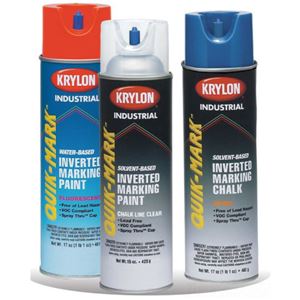 Image de Peintures pour marquage par inversion Quick-Mark® à base de solvant couleur APWA