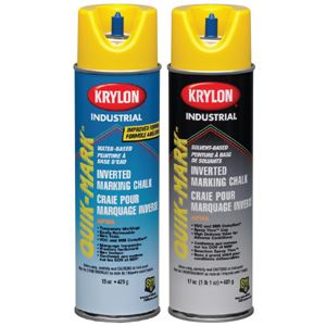Image de Craies pour marquage inversé Krylon® Quik-Mark® industriel à base de solvant couleur orange APWA - #SPA03501