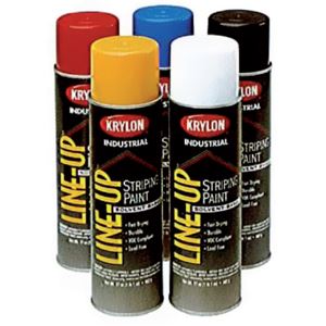 Image de Peintures à base de solvant pour marquage routier Krylon® Line-up 