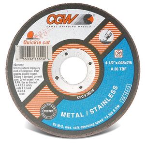 Image de Disques à tronçonner (OXYDE D'ALUMINIUM) – Type 1