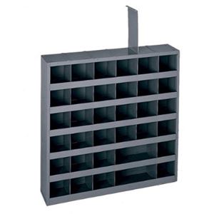 Image de CASIER DE RANGEMENT AJUSTABLE 36 COMPARTIMENTS -GRIS