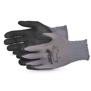Image de GANTS AVEC PAUME DE NITRILE MICROPOREUX