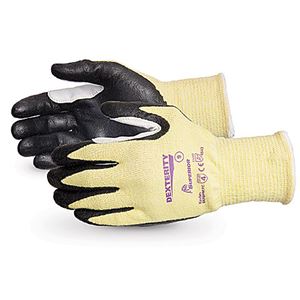 Image de GANTS RÉSISTANT AUX COUPURES - KEVLAR® POUCE ET INDEX RENFORCÉ DE CUIR