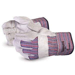 Image de GANTS EN CUIR AVEC MANCHETTE RENFORCÉE