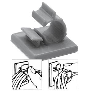 Image de ATTACHES POUR CABLES ET TUBES (AUTO-ADHÉSIVES)