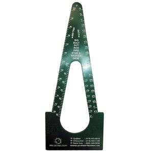 Image de Gabarit pour boulons et écrous gros format impérial et métrique