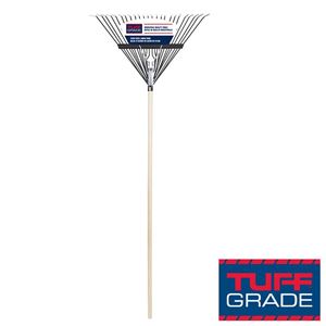 Image de RÂTEAU - BALAI À GAZON À RESSORT