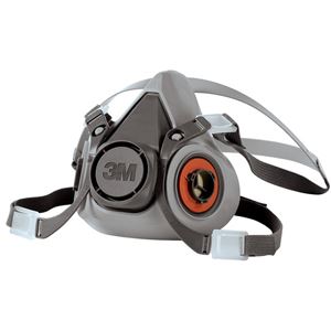 Image de RESPIRATEUR À DEMI-MASQUE SÉRIE 6000 À FAIBLE ENTRETIEN DE 3M