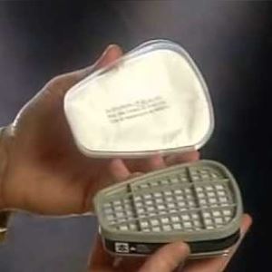 Picture of Prefilter accessories for cartridges for 3M 6000 series Half Mask 