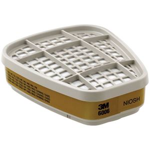 Image de CARTOUCHE-FILTRE pour Divers gaz / vapeurs pour respirateur 3M série 6000