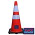 Image de Cônes de circulation en PVC - orange