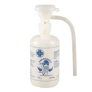 Image de Bouteille de solution de lavage avec œillère incorporée