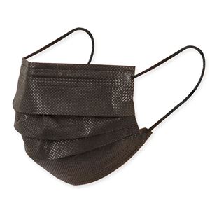 Image de #376-SGY238 - Masque d'intervention jetable - Noir